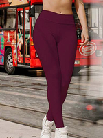 Gym Leggings Natürliche Taille Elastic Workout Leggings