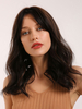 Haar Perücken Curly Central Parting Frauen Synthetische Perücke