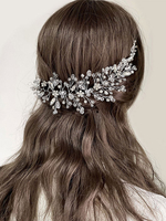 Haarschmuck Silbrig Haarnadeln Metall Hochzeit Accessoires