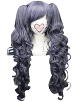 Halloween 70cm Nylon Halloween Cosplay Perücke von ASH-Ciel Phantomhive in Schwarz