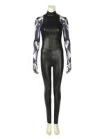 Halloween Alita Battle Angel Lang Ärmel Damen Set Halloween 2020 Cosplay Kostüms Faschingskostüme