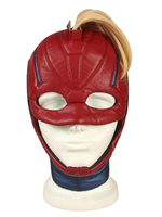 Halloween Avengers Endgame 4 Captain Marvel Carol Danvers Cosplay Mütze Faschingskostüme