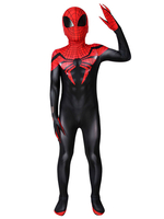 Halloween Überlegener Spider-Man-Cosplay-Spider-Man-Lycra-Spandex-Overall