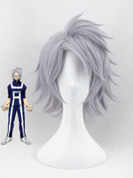 Halloween Boko kein Held Academia echte Stahl Tetsutetsu Tetsutetsu Cosplay Perücke BNHA mein Held Academia Cosplay Perücke Faschingskostüme