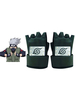 Halloween Cosplay Handschuh von Naruto in Schwarz