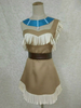 Halloween Cosplay Kostüm Disney Film Disney Kammwolle mit Kleid&und Gürtel