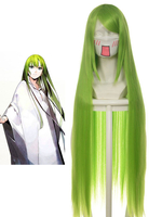 Halloween Cosplay Perücke fate mit Gelbgrün Hitzebeständigen Faser Cosplay und Perücke Spiel Faschingskostüme