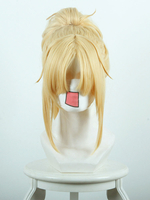 Halloween Cosplay Perücke Hitzebeständigen Faser Cosplay Saber fate in Golden mit Perücke Faschingskostüme