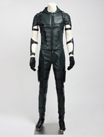 Halloween DC Comics Oliver Queen Set Nichtsonderanfertigung Fernseh-Drama Träger&Hose&Oberteil&mit Stiefelstulpen&und Ellbogenschutz&und Augenklappe&und Handschuhe Karneval Kostüm Faschingskostüme