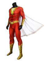 Halloween DC Comics Shazam Billy Batson Cosplay Kostüm Zentai