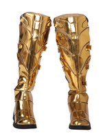 Halloween DC Wonder Woman 1984 Diana Prince Rüstung Goldene Schuhe Cosplay Stiefel
