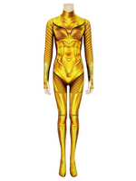 Halloween DC Wonder Woman 1984 Diana Prinz Golden Catsuit Cosplay Kostüm