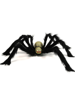 Halloween Dekorationen Gelbe Polyesterfaser Spinne Gruselige Requisiten