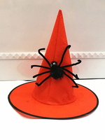 Halloween Dekorationen Roter Magierhut aus Kunststoff Weihnachtsdekorationen