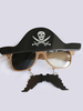 Halloween Dekorationen Schwarz Polyester Fiber Lustige Brille Weihnachtsbrille
