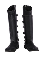 Halloween Devil May Cry 5 Cosplay Kostüm Vergil Dark Slayer Kunstleder Stiefel Halloween Karneval Kostüm Faschingskostüme