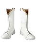 Halloween Die Flash Cosplay Stiefel God Speed August Hart Weiß DC Comics Cosplay Schuhe Karneval Kostüm Faschingskostüme