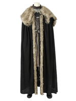 Halloween Fernsehserie Cosplay Game Of Thrones Season 8 Jon Snow Brauen Leather Cosplay Kostüm 2020 Halloween Karneval Kostüm Faschingskostüme