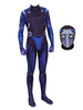 Halloween Fortnite Cosplay Blauer Omega-Overall Cosplay Custome Faschingskostüme