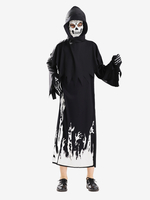 Halloween Glow-in-the-Dark Grim Reaper Kostüm Für Kinder Ghost Overall Bühne Leistung Outfit