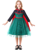 Halloween Halloween Kostüme Grünes Kinderhutkleid Polyester Urlaub Tunika Urlaub Kostüme