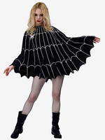 Halloween Halloween-Kostüme Schwarzer gruseliger Umhang aus Polyester für die Feiertage