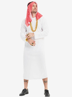 Halloween Halloween-Kostüme Weiß Burlesque-Kleidung Kopfbedeckung Polyester Karnevals-Set Feiertagskostüme für Erwachsene