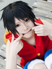 Halloween Hitzebeständige Faserein Stück Luffy Cosplay Perücke