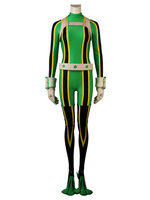 Halloween Kostüm Boku No Hero Academia 2020 Tsuyu Asui Frottel Karneval BNHA Cosplay Kostüme Deluxe Ausführung Faschingskostüme
