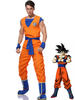 Halloween Kostüm Dragonball Cosplay Overall Son Goku 2 Stück Cosplay Kostüm Faschingskostüme