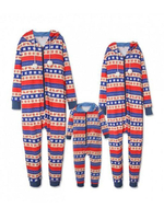 Halloween Kostüm Familie Weihnachten Pyjamas Passende Vater Rot Langarm Overalls für Männer Faschingskostüme