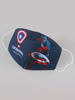 Halloween Kostüm Gesichtsschleier Captain America für Kinder
