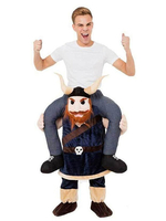 Halloween Kostüm Tragen Sie Ochse Kostüm Karneval Piggyback Fahrt auf Maskottchen Unisex Erwachsene Flanell Lustige Kostüme Halloween Faschingskostüme
