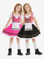 Halloween-Kostüme für Kinder Rosa Halloween-Set Polyesterkleid für Kinder