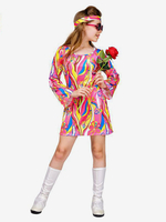 Halloween-Kostüme für Kinder Rotes Halloween-Set Kinder-Polyester-Faser-Polyester-Kleid-Kopfbedeckung