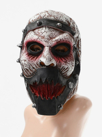 Halloween Latex Totenkopf Krieger Maske Realistische Volle Kopf Abdeckung Horror Kostüm Zubehör