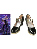 Halloween Liga der Legenden LOL KDA Ahri Halloween Cosplay Schuhe 2020 Faschingskostüme