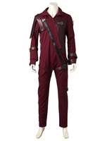 Halloween Marvel Comics Film Guardians of the Galaxy mit Schulterplatte&Overall&und Accessoires&und Obi (Kimonogürtel) Faschingskostüme