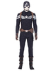 Halloween Marvel Helden Cosplay CaptaIn America Steve Rogers In Avengers 4 Endgame Blau DenIm Cosplay Kostüm Halloween Karneval Kostüm Faschingskostüme