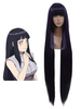 Halloween Naruto Hyuuga Hinata Perücke 100cm Hitzebeständige Faser