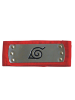Halloween Naruto Ninja Leaf Village Stirnband rot Cosplay