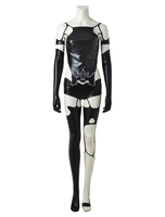 Halloween NieR: Automata 9S YoRHa No.9 Typ-S Nier: Automata Set Spiel mit Handschuhe&Unterhosen&Oberteil&Shorts&Stulpe Faschingskostüme