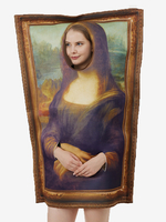 Halloween-Party-Kostüme lustige Parodie-Wandgemälde-Kostüme Campus-Event-Overalls