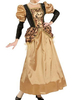 Halloween Renaissance Vintage Kostüm Frauen Gold Retro-Kostüm