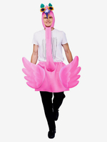 Halloween Rosa Flamingo Bühnenkostüm Karneval Lustiges Partykostüm