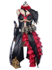 Halloween SINoALICE Cosplay Kostüm Kunstleder Cinderella Schwarz Cosplay Set Faschingskostüme