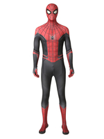 Halloween Spider Man fern von Zuhause Halloween Cosplay Kostüm Deluxe Edition Karneval Kostüm Faschingskostüme