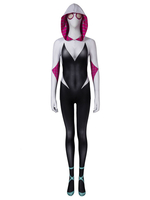 Halloween Spider Man in den Spider Vers Gwen Stacy Catsuits Marvel Comics Cosplay Kostüm