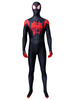 Halloween Spider Man in den Spider Vers Miles Morales Marvel Comics Cosplay Kostüm für Erwachsene