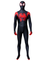 Halloween Spider Man in den Spider Vers Miles Morales Marvel Comics Cosplay Kostüm für Erwachsene